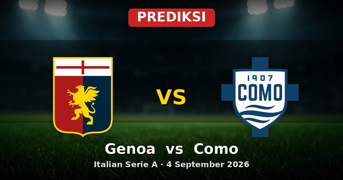 Prediksi Genoa vs Como: Adu Taktik Serie A 4 September 2026