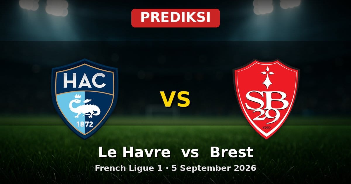 Prediksi Le Havre vs Brest: Adu Strategi Ligue 1 5 September 2026