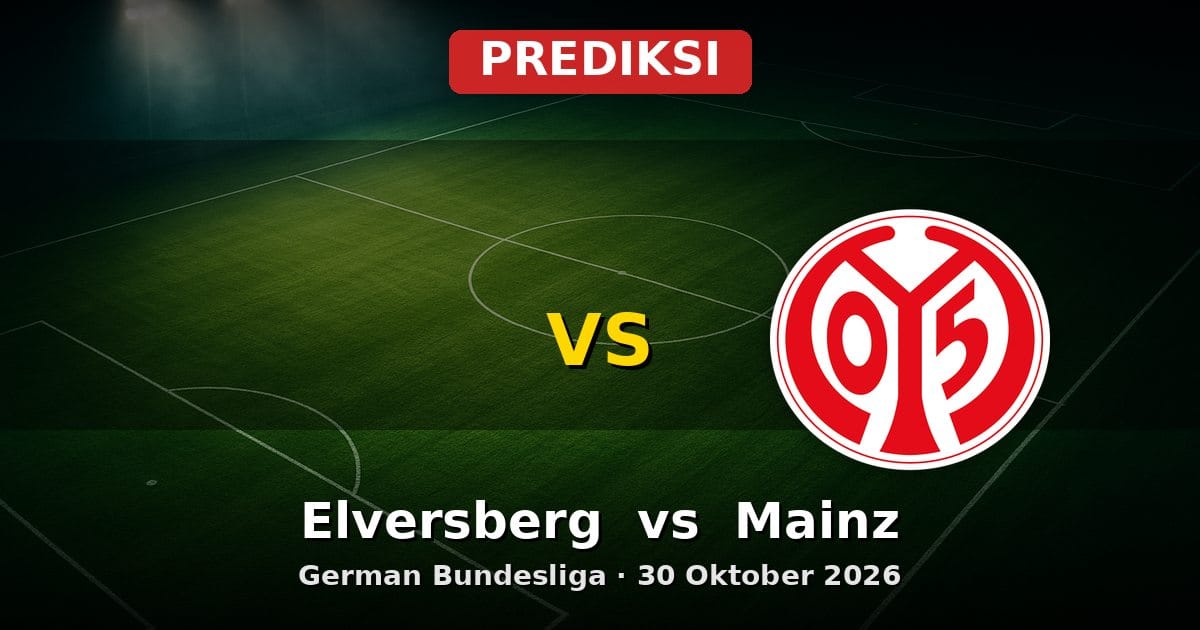 Prediksi Elversberg vs Mainz: Duel Seru Bundesliga 30 Oktober 2026
