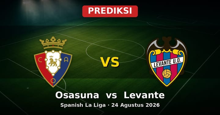 Prediksi Osasuna vs Levante La Liga 24 Agustus 2026: Duel Sengit di Pamplona