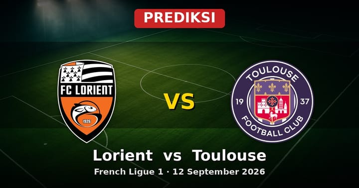 Prediksi Lorient vs Toulouse Ligue 1 12 September 2026