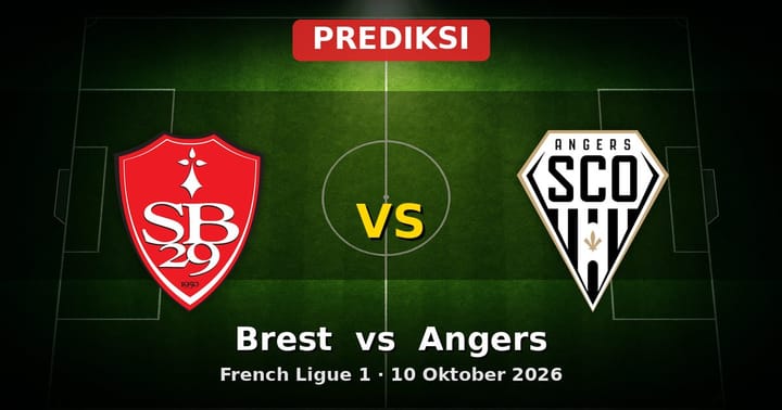 Prediksi Brest vs Angers: Duel Sengit Ligue 1 10 Oktober 2026