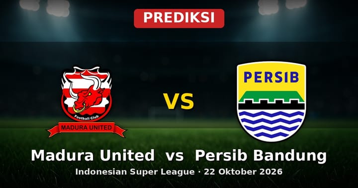 Prediksi Madura United vs Persib Bandung: Adu Taktik Indonesian Super League 22 Okt
